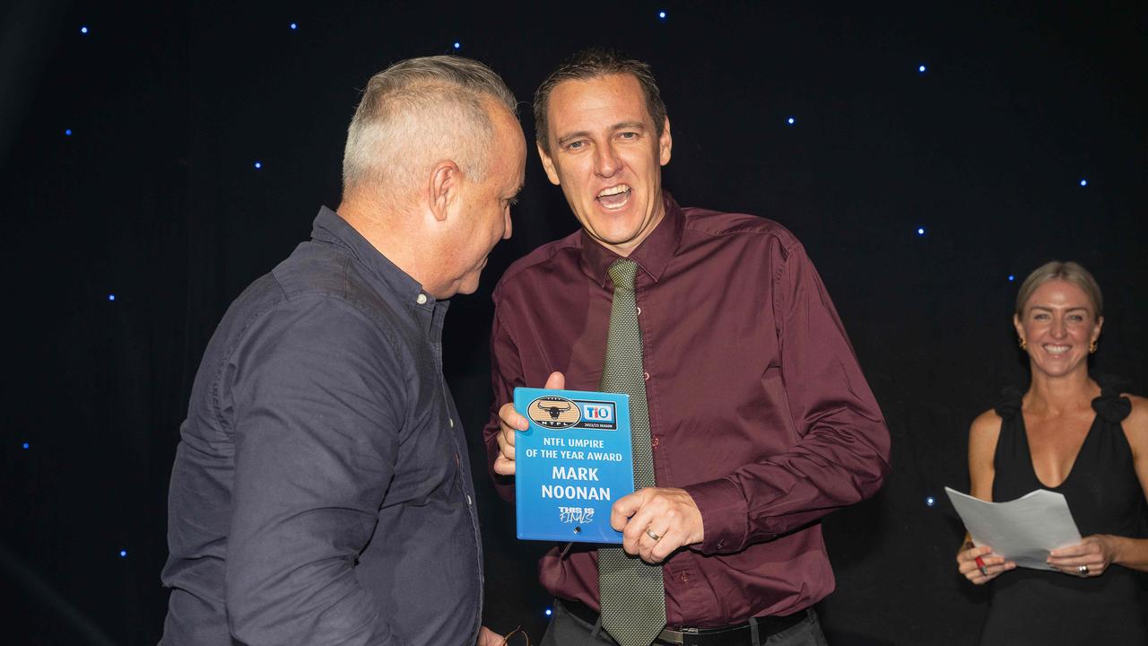 Mark Noonan was awarded the ABC umpire of the year. Picture: Pema Tamang Pakhrin