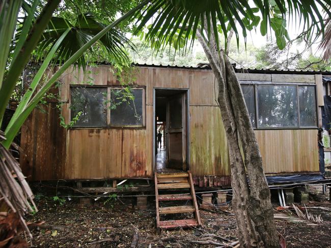 This ‘dilapidated’ house in the Inner Western Sydney suburb of Lilyfield recently sold for $1.85m. Picture: Toby Zerna.