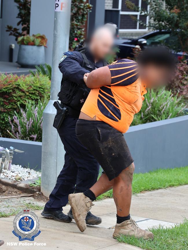 A 20-year-old man remains before the courts after being arrested in North Kellyville over his alleged role in a shooting at a Prospect gym. Picture: NSW Police