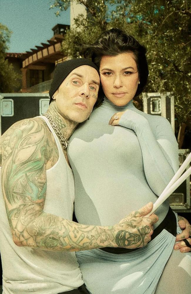 Kourtney Kardashian has claimed that she had sex with Travis Barker while in labour. Picture: Instagram.