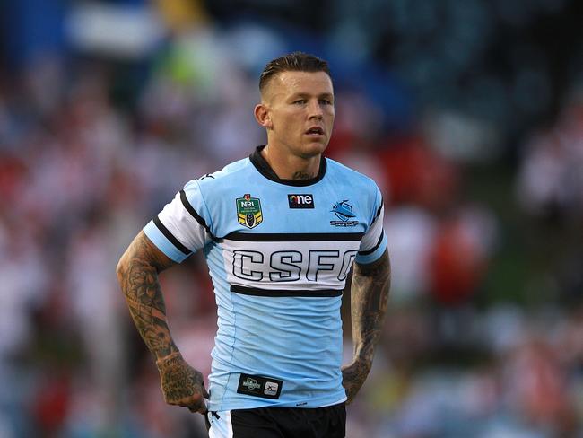 Former Cronulla Shark Todd Carney.