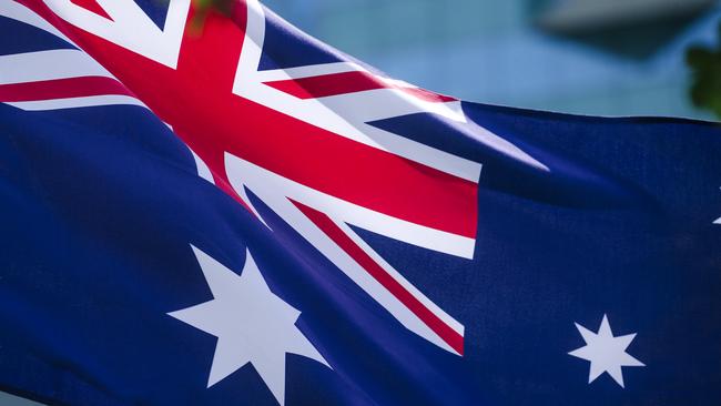 BRISBANE, AUSTRALIA - NewsWire Photos - JANUARY 10, 2025: A generic photo of the Australian Flag in Brisbane.Picture: NewsWire / Glenn Campbell