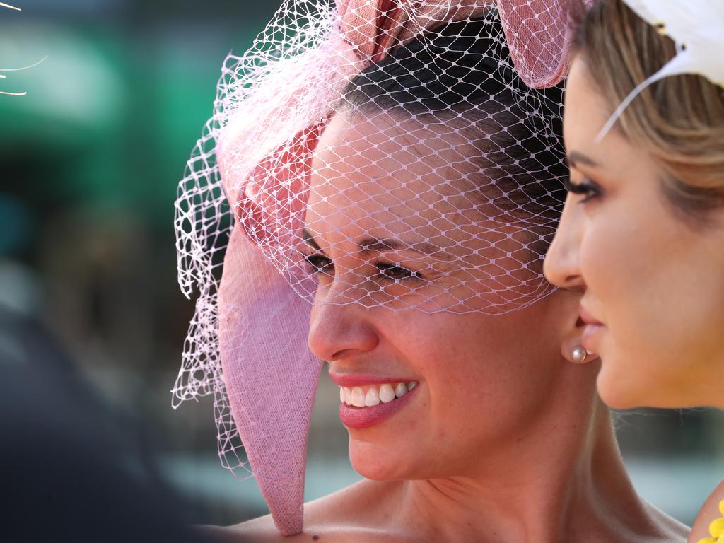 Fashions on the Field during Melbourne Cup Day at The Gold Coast Turf Club. Photograph: Jason O’Brien.