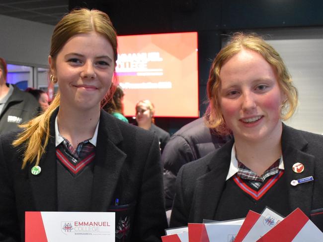 Emily Benson, Charlotte Dumesny and Zoe Graham.