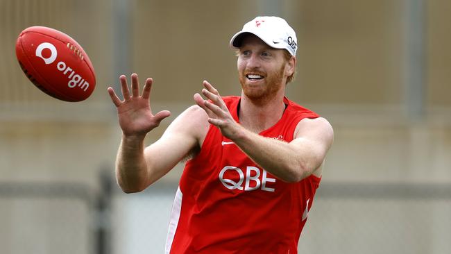 Aaron Francis added to the key position stocks of the Swans during a quiet off-season for the 2022 Grand Finalists. Picture: Phil Hillyard