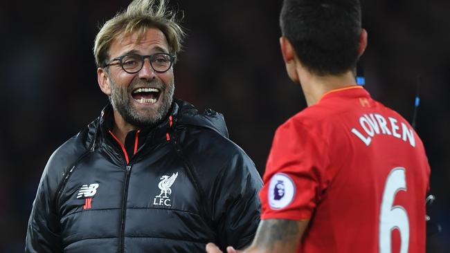 It’s happy days for Liverpool and Jurgen Klopp with a genuine title challenge now up and running.