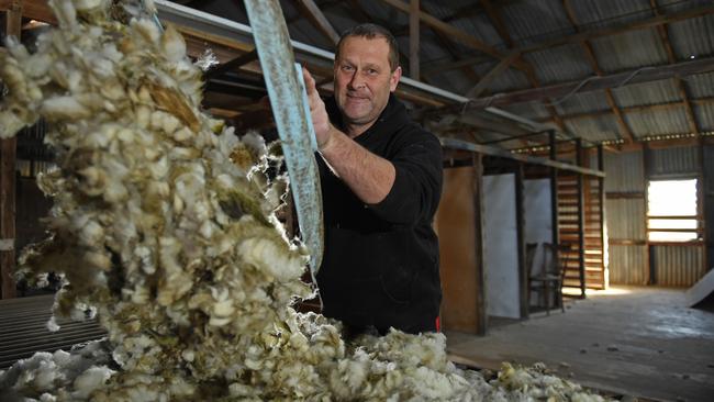 Glenn Haynes of Shearing Contractors Australia. Picture: Tom Huntley