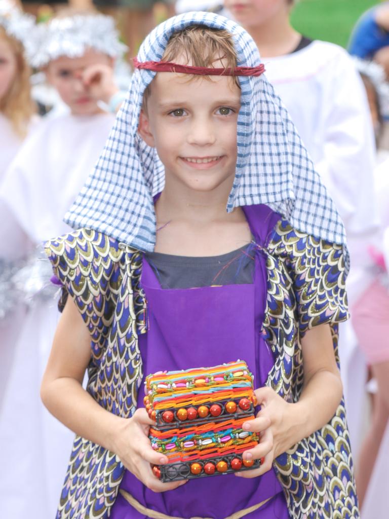 Jacob Young in the annual Christmas Pageant and Parade down the Esplanade and Knuckey Streets. Picture: Glenn Campbell