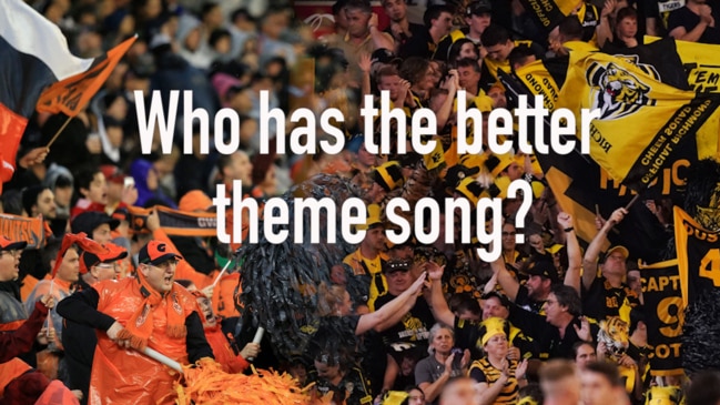 Does Richmond or the Giants have the better song?