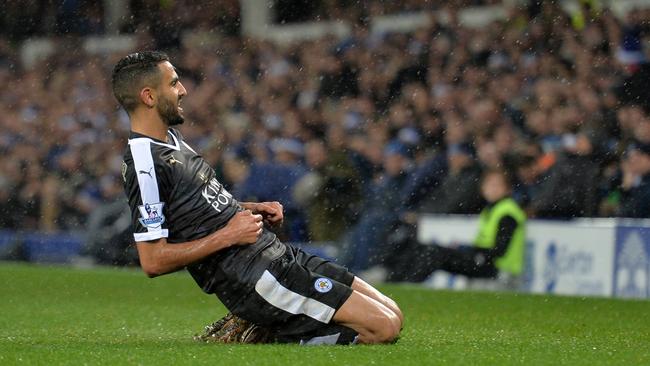 Riyad Mahrez’s sensational form has been instrumental in Leicester’s rise to the top.