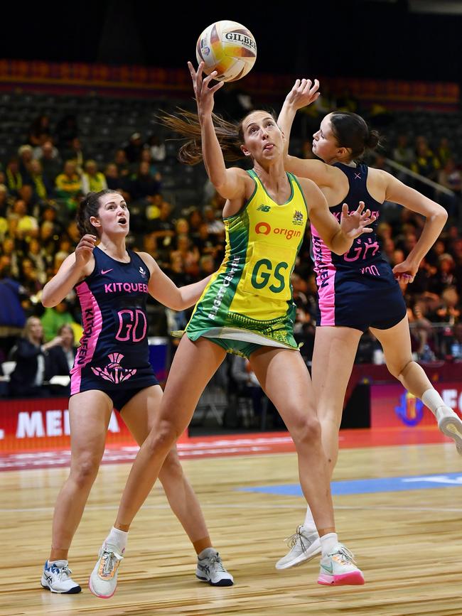 Cara Koenen has started in Australia’s key games.