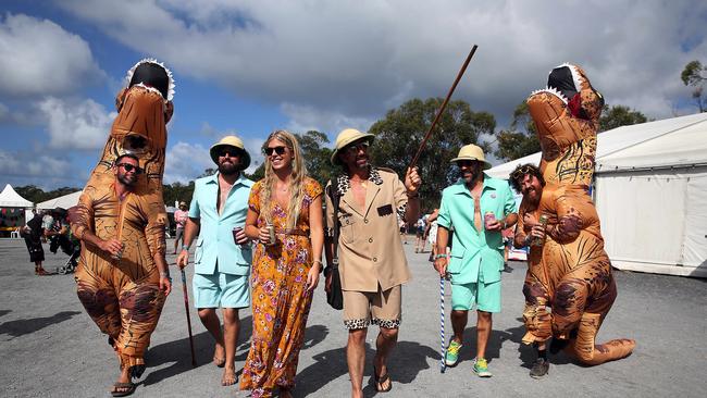 Safari suit Sunday — a yearly tradition for Bluesfest revellers — won’t be happening this year. Picture: Jane Dempster