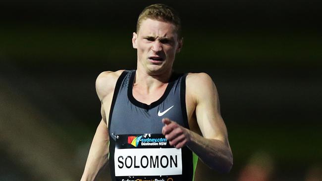 Steven Solomon has failed to clock an Olympic qualifying time. Picture: Brett Costello