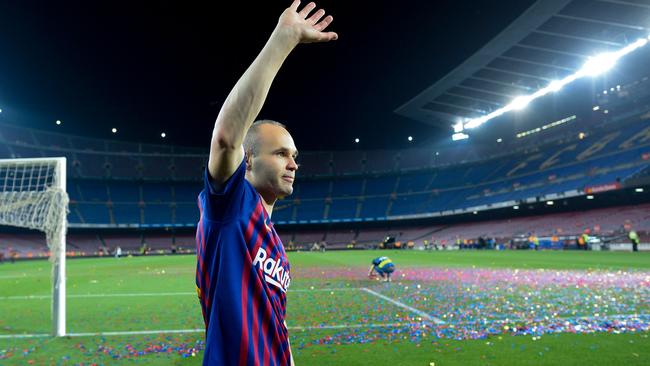 Imagine Spanish midfielder Andres Iniesta at a new Adelaide franchise. Pic: AFP