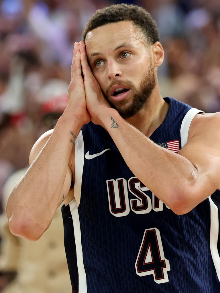 Curry put France to bed. (Photo by Gregory Shamus/Getty Images)