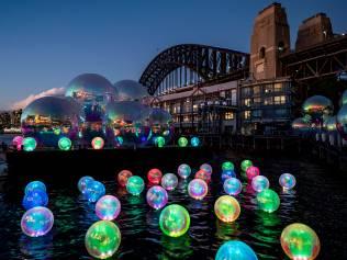 Vivid Sydney is back and bigger than ever. Picture: Darren Leigh Roberts