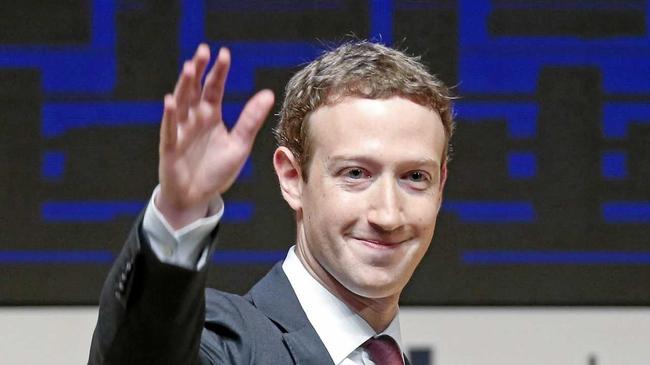 Mark Zuckerberg, chairman and CEO of Facebook. Picture: Esteban Felix