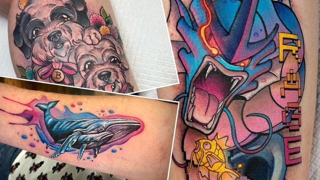 This is why Brisbane tattoo artists love their job. Picture: Instagram