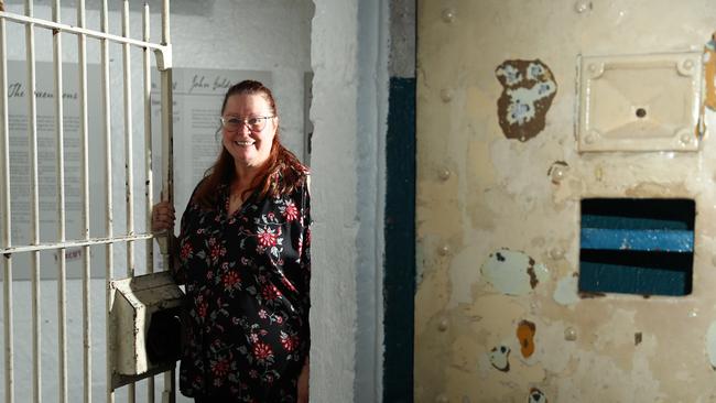 Old Geelong Gaol manager Deb Robinson. Picture: Alison Wynd