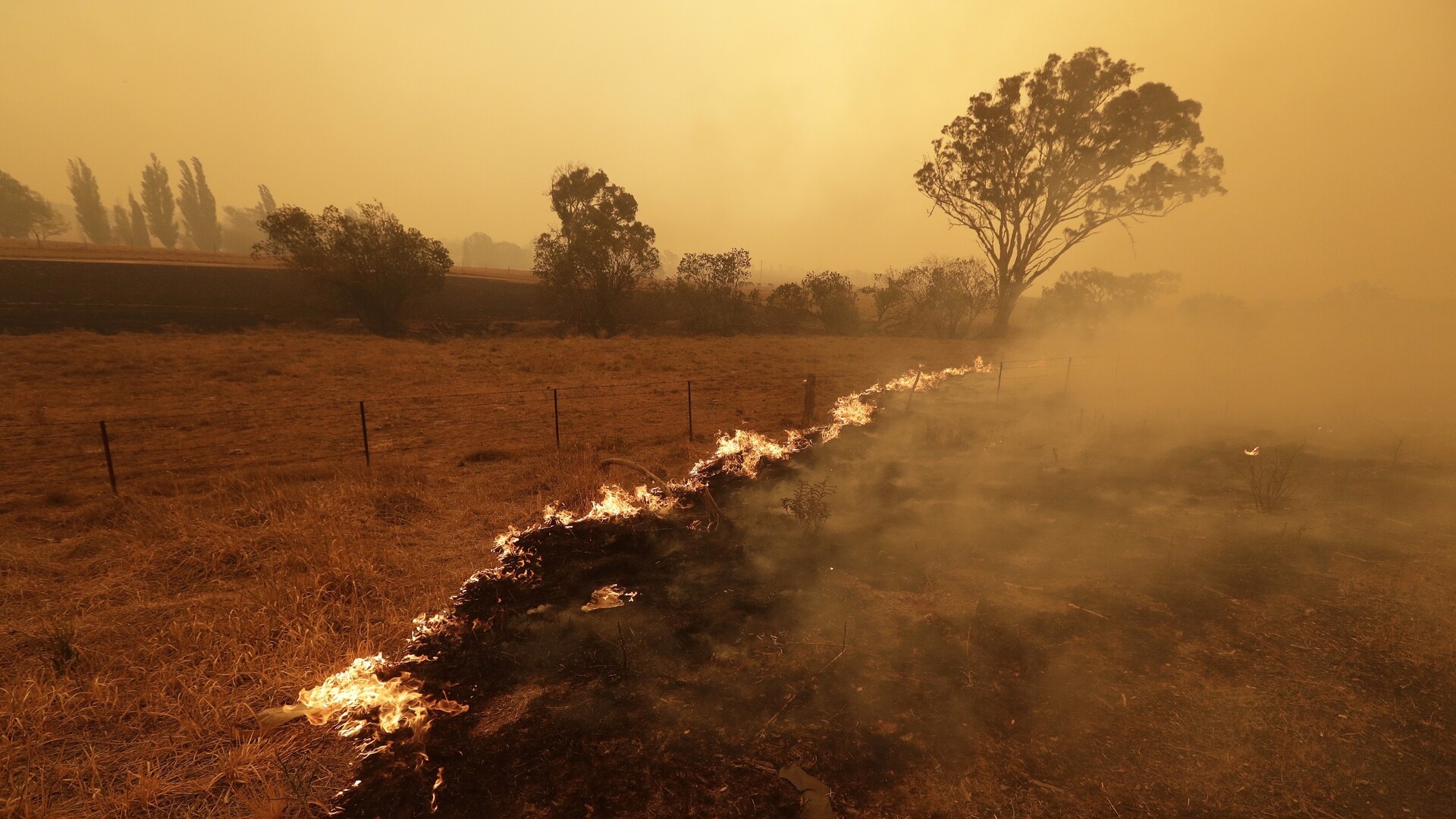 Cool change eases Victoria bushfire warnings