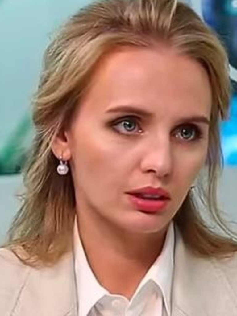 Putin's eldest daughter Maria Vorontsova, 39. Picture: East to West