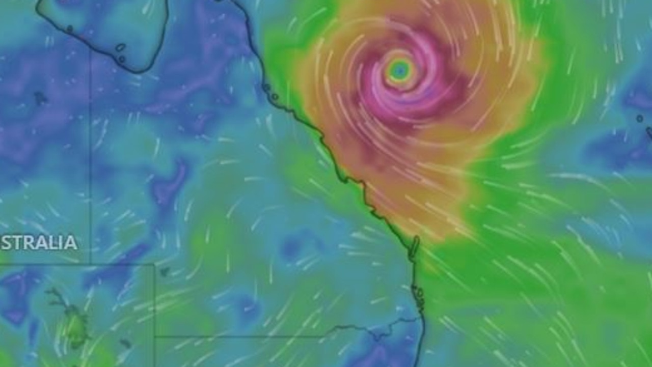 Fears of 120km/h gusts from cyclone hell