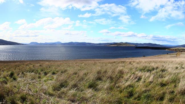 Panorama of Arm's End at Opossum Bay, which developers are hoping to turn into a golf course and outdoor activities retreat