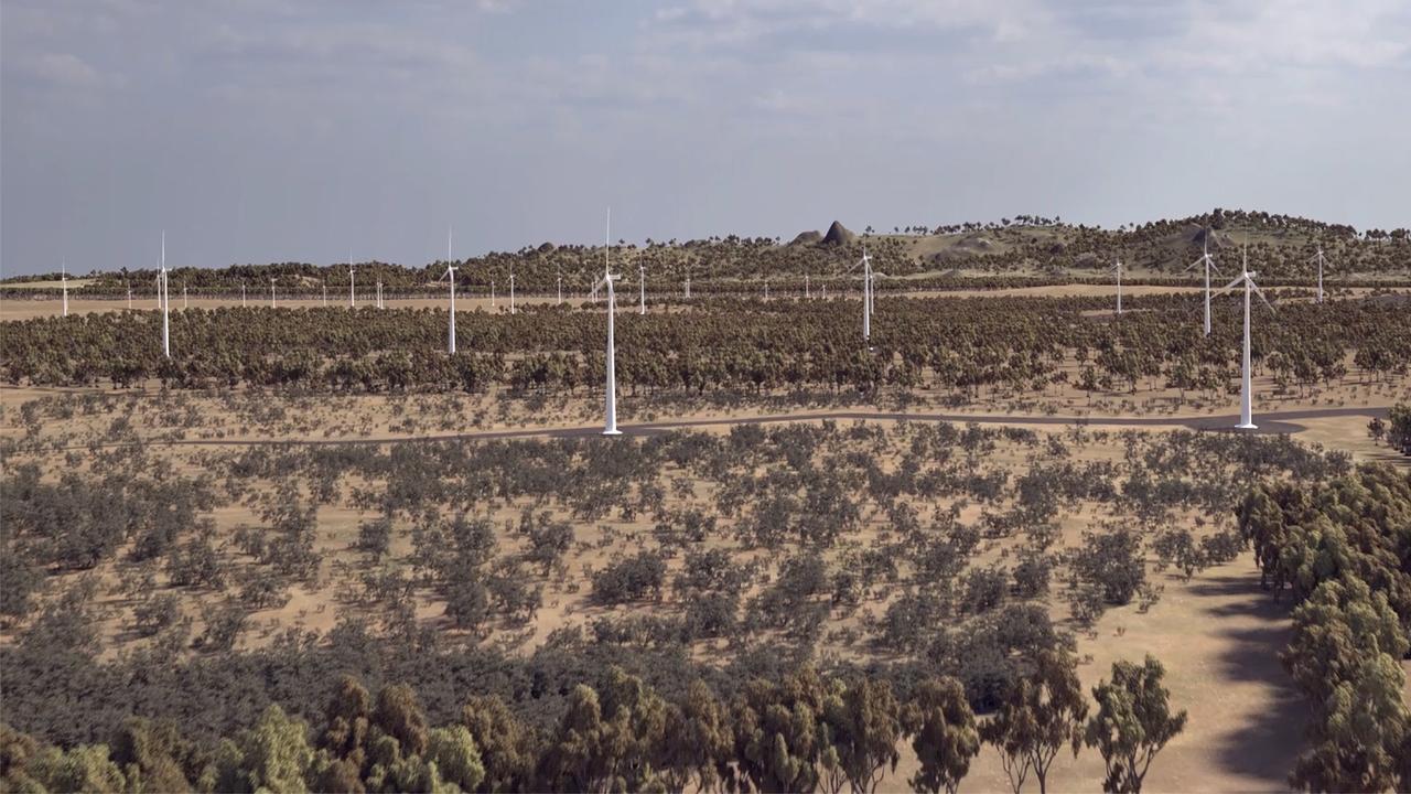 The 180 new turbines would support up to 600 jobs for the precinct, according to deputy premier Steven Miles.