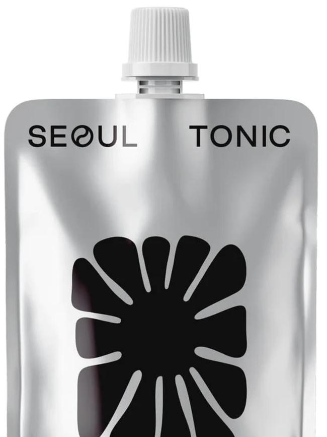 The fancy packaging of Seoul Tonic.