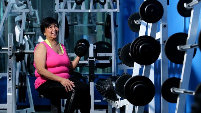 Priscilla Baltazar has learned to manage her Type 2 diabetes through healthy habits.