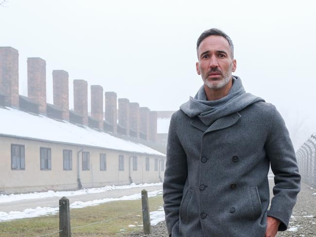 23-01-2024 - Alex Ryvchin, co-chief executive officer of the, Executive Council of Australian Jewry, photographed at Auschwitz concentration camp. Picture: Jacquelin Magnay / The Australian