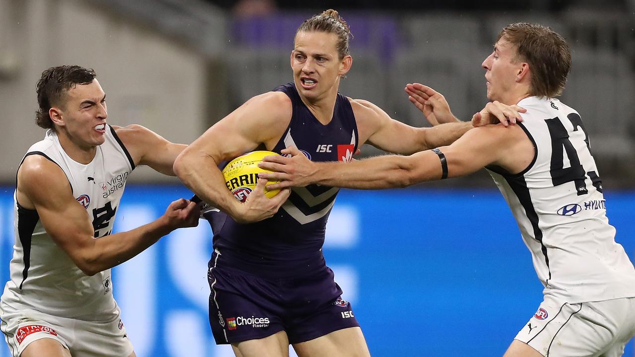 Will Fremantle contend again in time for Nat Fyfe to play a major part? (Photo by Paul Kane/Getty Images)
