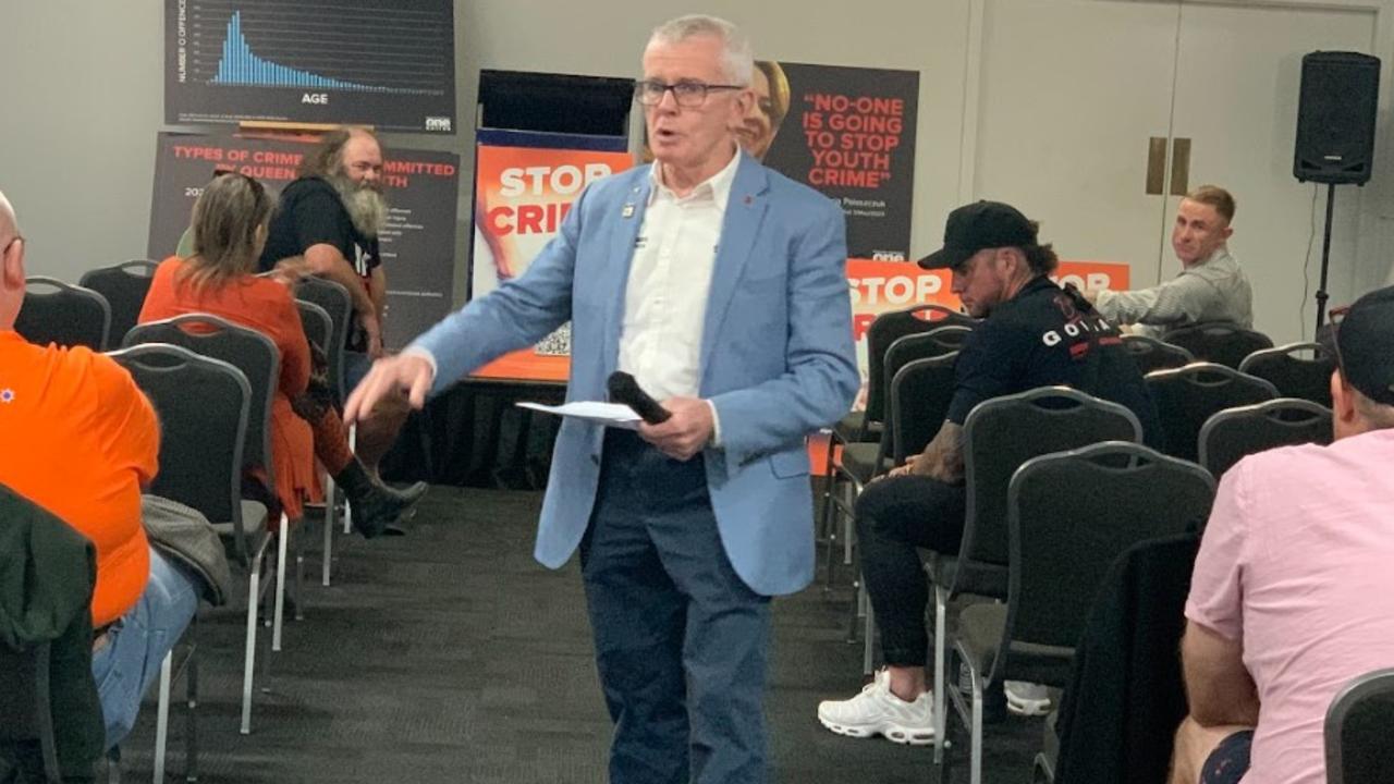 Queensland One Nation senator Malcolm Roberts in Rockhampton.