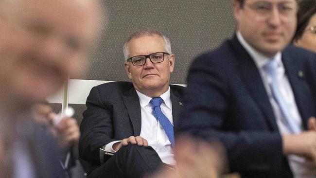 Scott Morrison secretly appointed himself to five portfolios during the pandemic. Picture: Gary Ramage