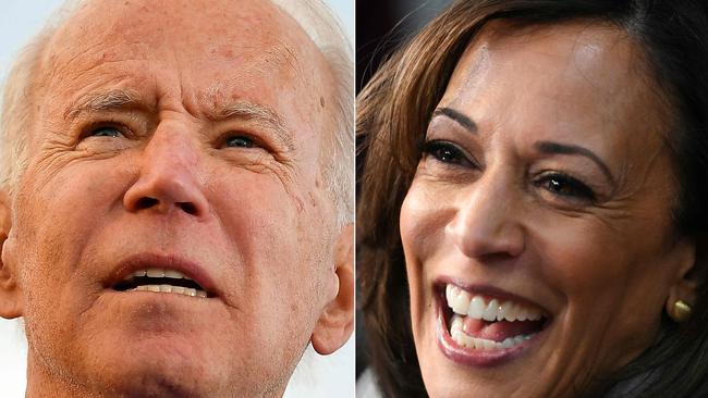 President-elect Joe Biden and vice-president-elect Senator Kamala Harris.