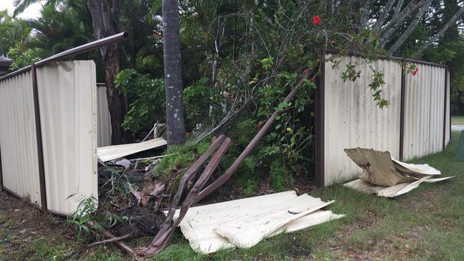 A man and a woman died after their motorcycle crashed into a fence on Discovery Drive, Helensvale. Picture: Talisa Eley