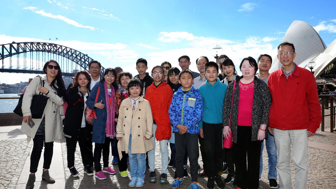 chinese tour groups return to australia