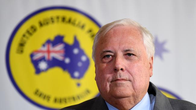 Clive Palmer is facing criminal charges brought by ASIC. Picture: Dan Peled