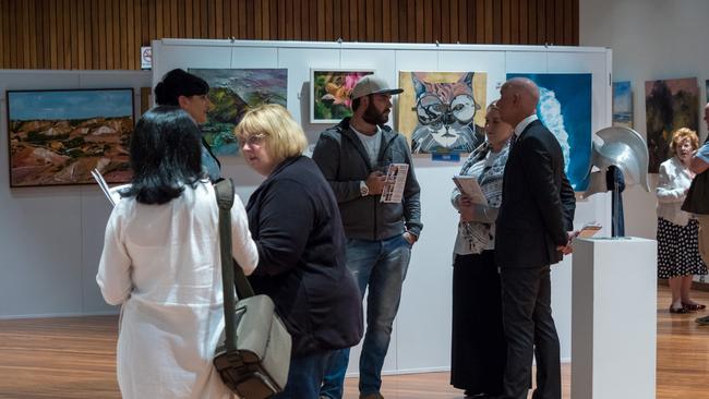 Opening night of the Camden Art Prize. Picture: David Williams