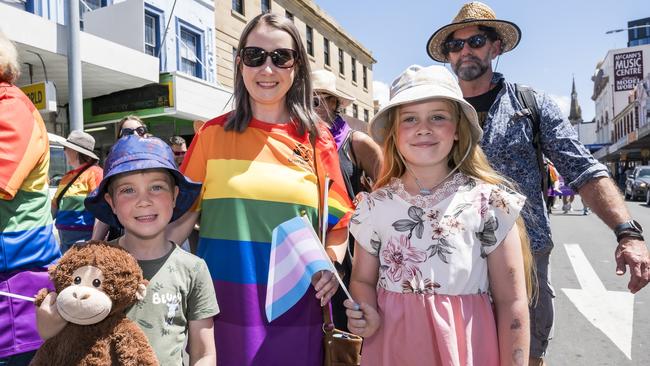 TAS Pride Parade. Picture: Caroline Tan