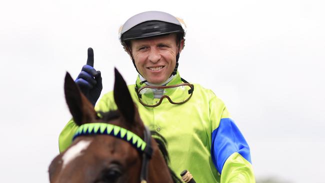Kerrin McEvoy rides Concordia for trainer Les Bridge. Picture: Getty Images