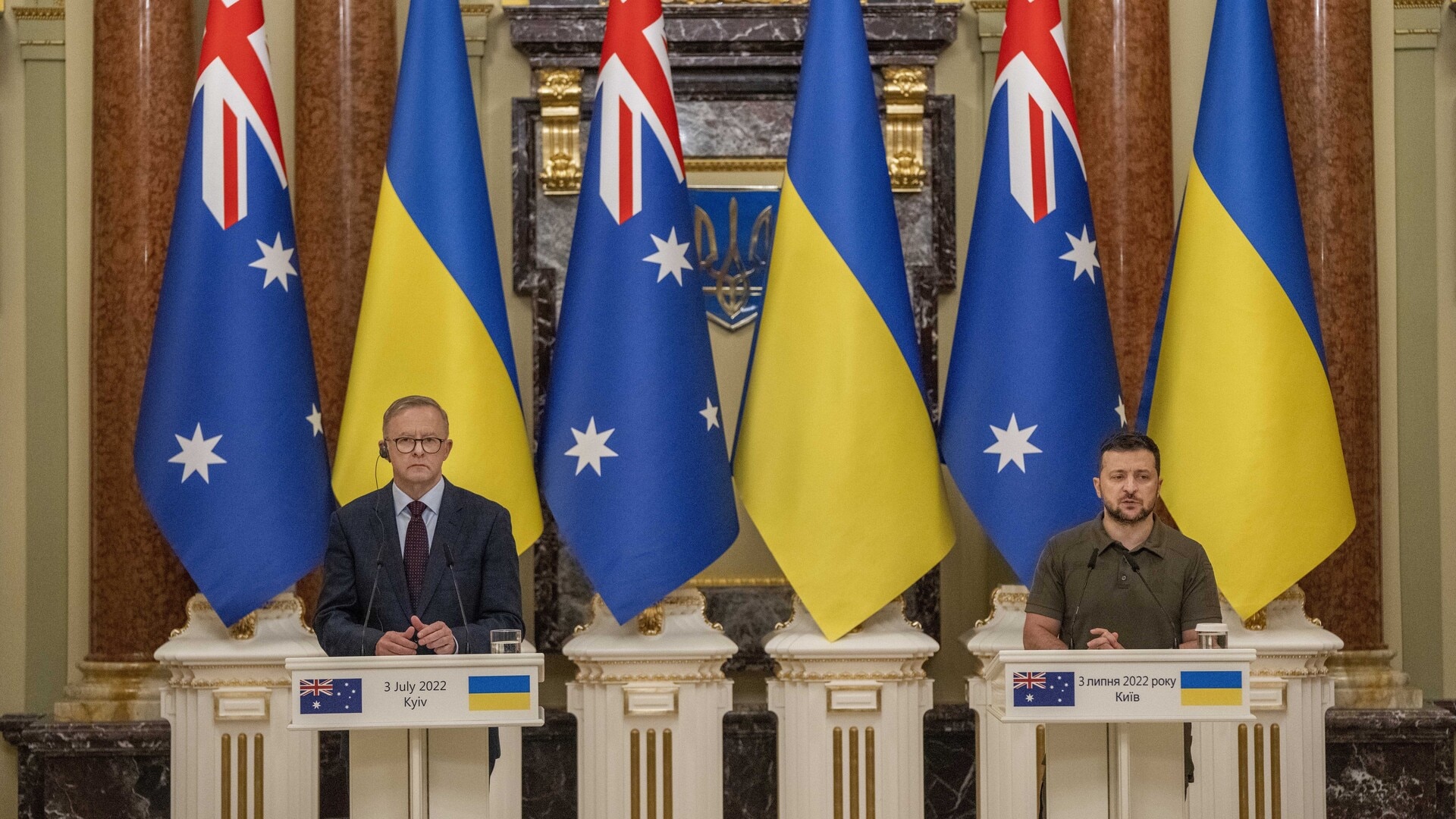 ‘Illegal and immoral’: Australia will ensure Ukraine can defend itself against ‘monster’