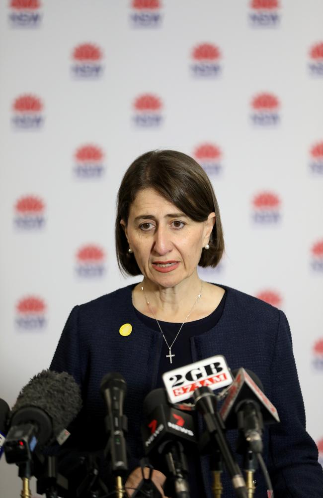 Premier Gladys Berejiklian. Picture: Damian Shaw