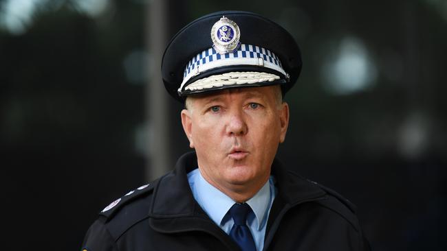 NSW Police Commissioner Mick Fuller. Picture: AAP