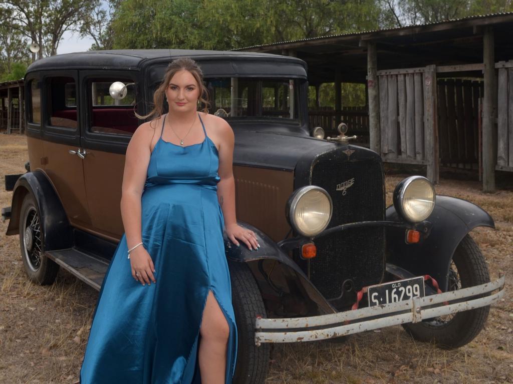 Deb at the 2023 Burnett State College formal. Image credit: Burnett State College.