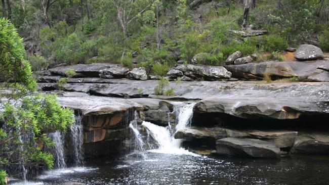 Popular swim location in Sydney's south-west Kentlyn Basin is frequented by families across the area. Source: Campbelltown Council