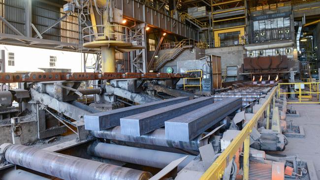 Inside the Whyalla steel plant. Picture: GFG Alliance/Brenton Edwards