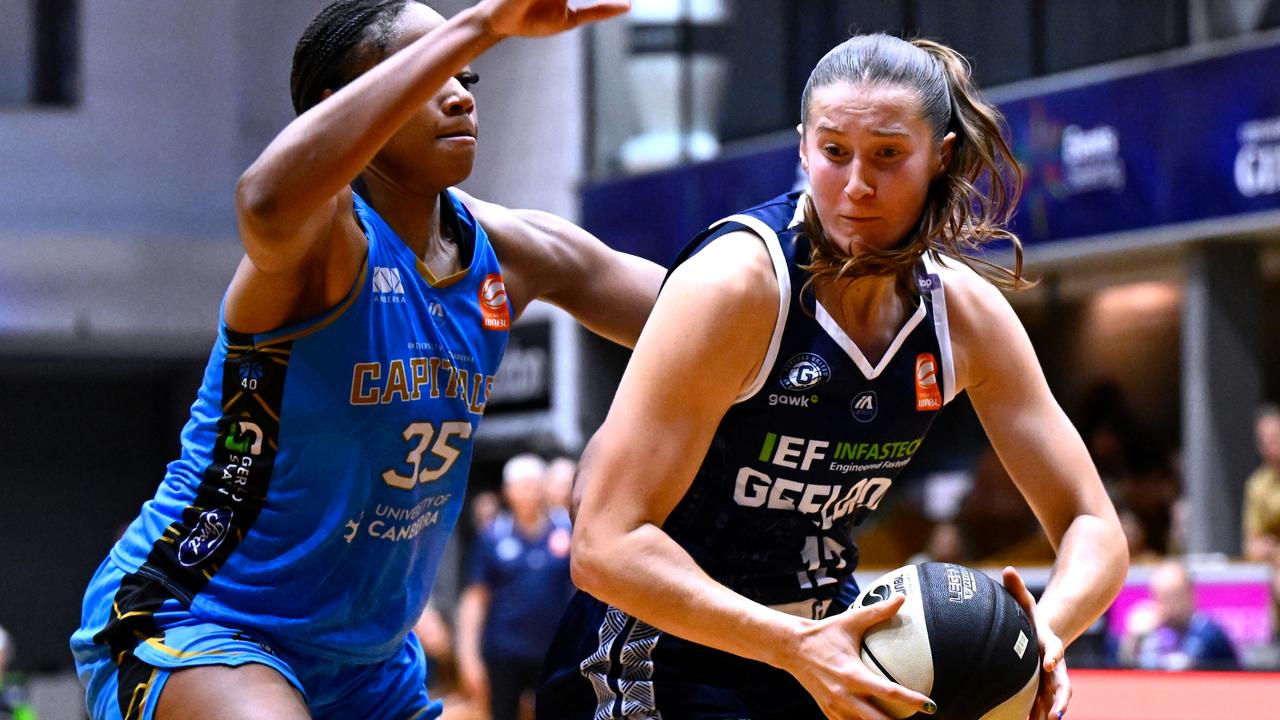 Geelong United forward Hannah Hank enjoyed season-best numbers against UC Canberra in round 14. Picture: Adam Trafford/Getty Images