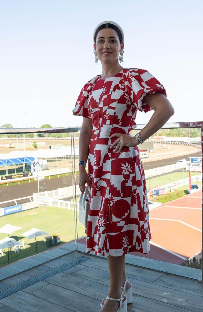 Jen wardell at the 2023 Darwin Cup Carnival Ladies Day. Picture: Pema Tamang Pakhrin