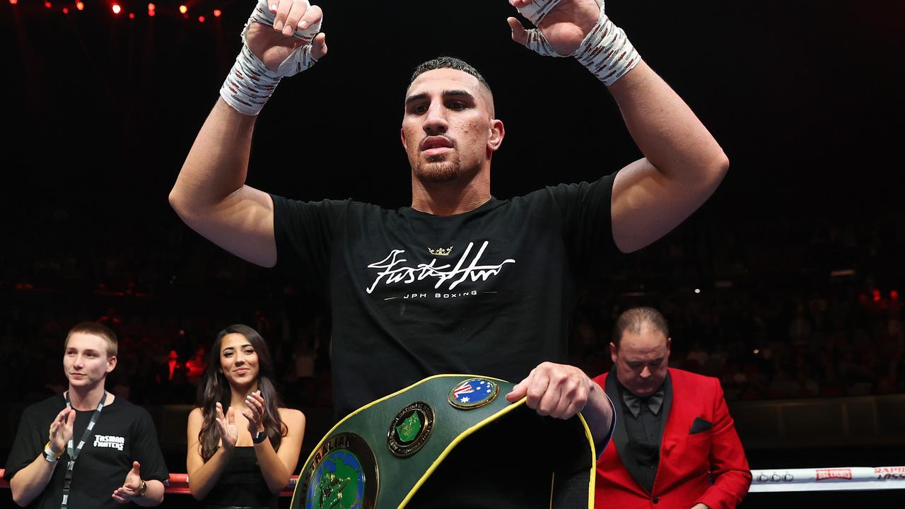 The Australian heavyweight champion is back. Photo by Cameron Spencer/Getty Images